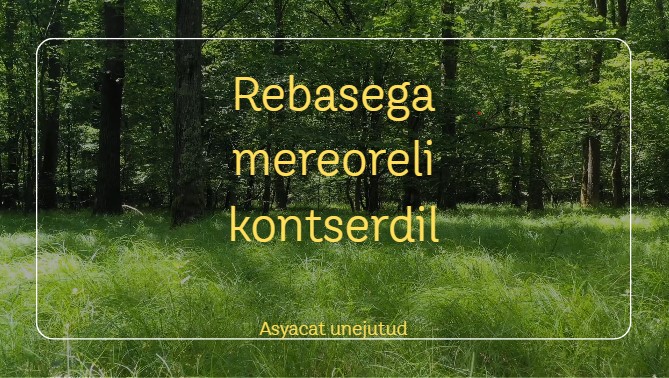 Rebasega mereoreli kontserdil