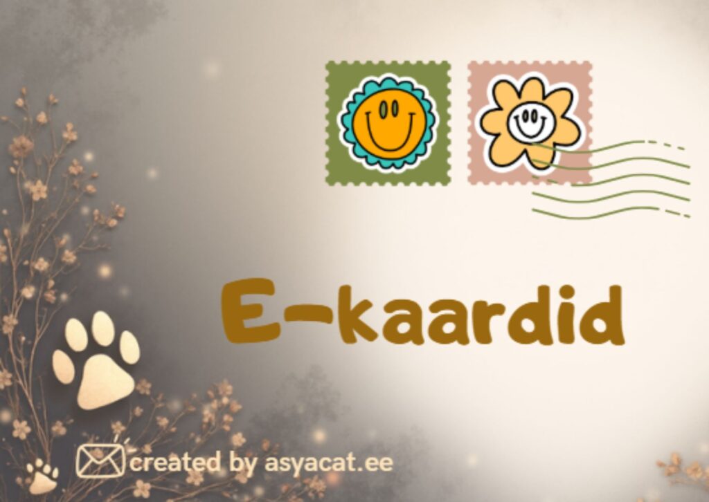 e kaardid